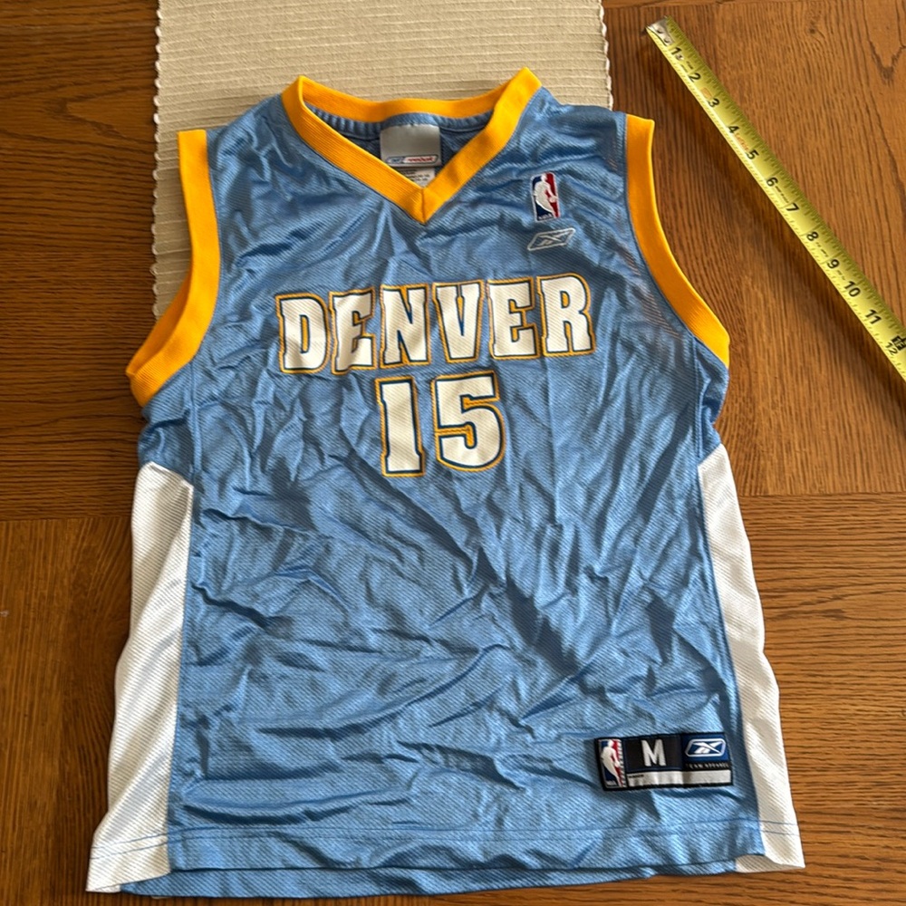 Denver Nuggets Youth Medium Carmelo Anthony Jersey Blue